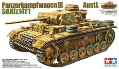 Zdjęcie Tamiya German Panzer Kampfwagen Iii Ausf. L 1/35 35215 - Warszawa