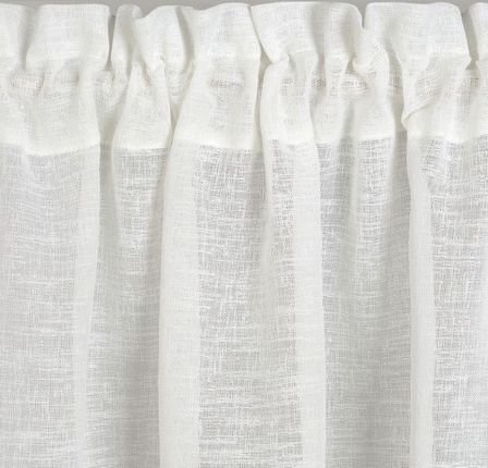 Eurofirany Firana Gotowa Stella Na Taśmie 60x150cm Biały - zdjęcie 5