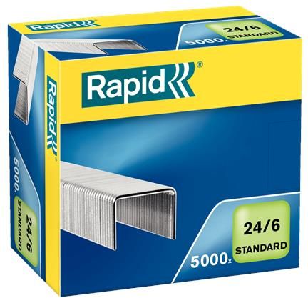 Rapid Zszywki Standard 24 6 A 5000 Ceny I Opinie Ceneo Pl