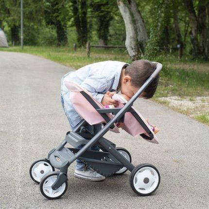 Smoby Wózek Dla Lalek Maxi Cosi Quinny Spacerówka Dla Bliźniąt 253217 - zdjęcie 4