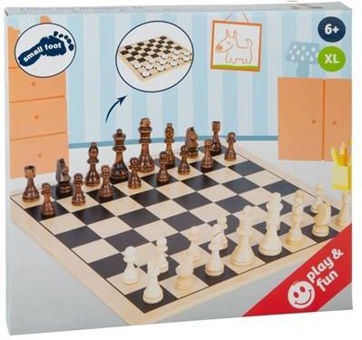 Small Foot Szachy i Warcaby 2w1 XL - zdjęcie 2