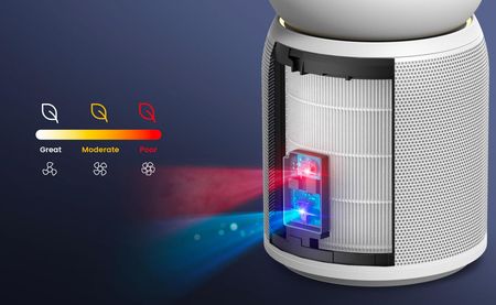 Oczyszczacz powietrza TCL Breeva A3 Black - zdjęcie 2