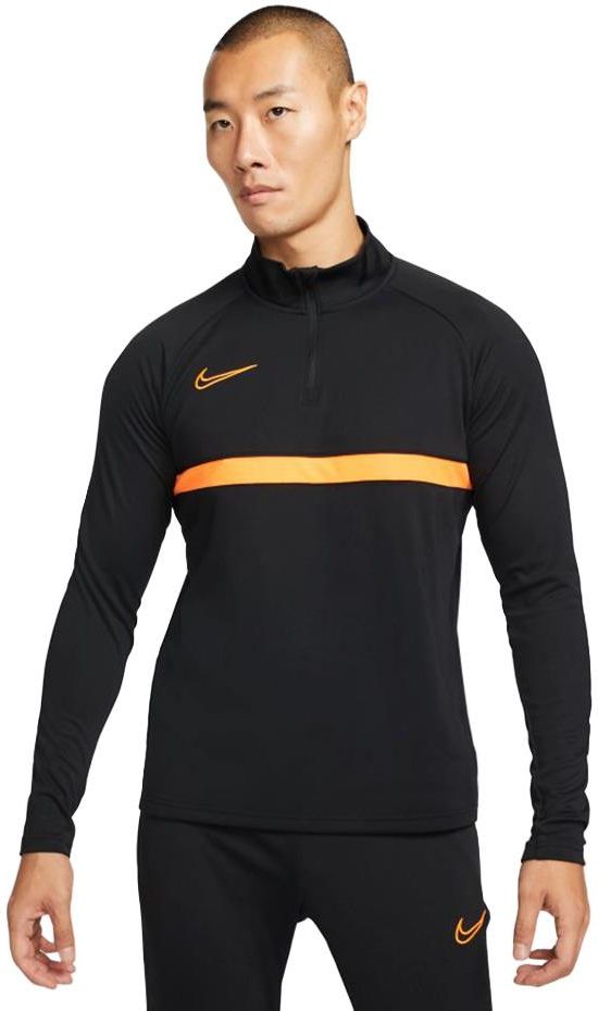 Bluza M Ska Nike Dri Fit Academy Drill Top Czarno Pomara Czowa