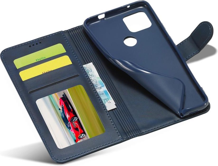 Lc Imeeke Etui Wallet Do Realme C21 C20 LC IMEEKE Blue Etui Na