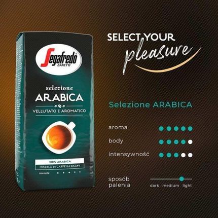 Segafredo Kawa Ziarnista Selezione 100% Arabica 250g - zdjęcie 2