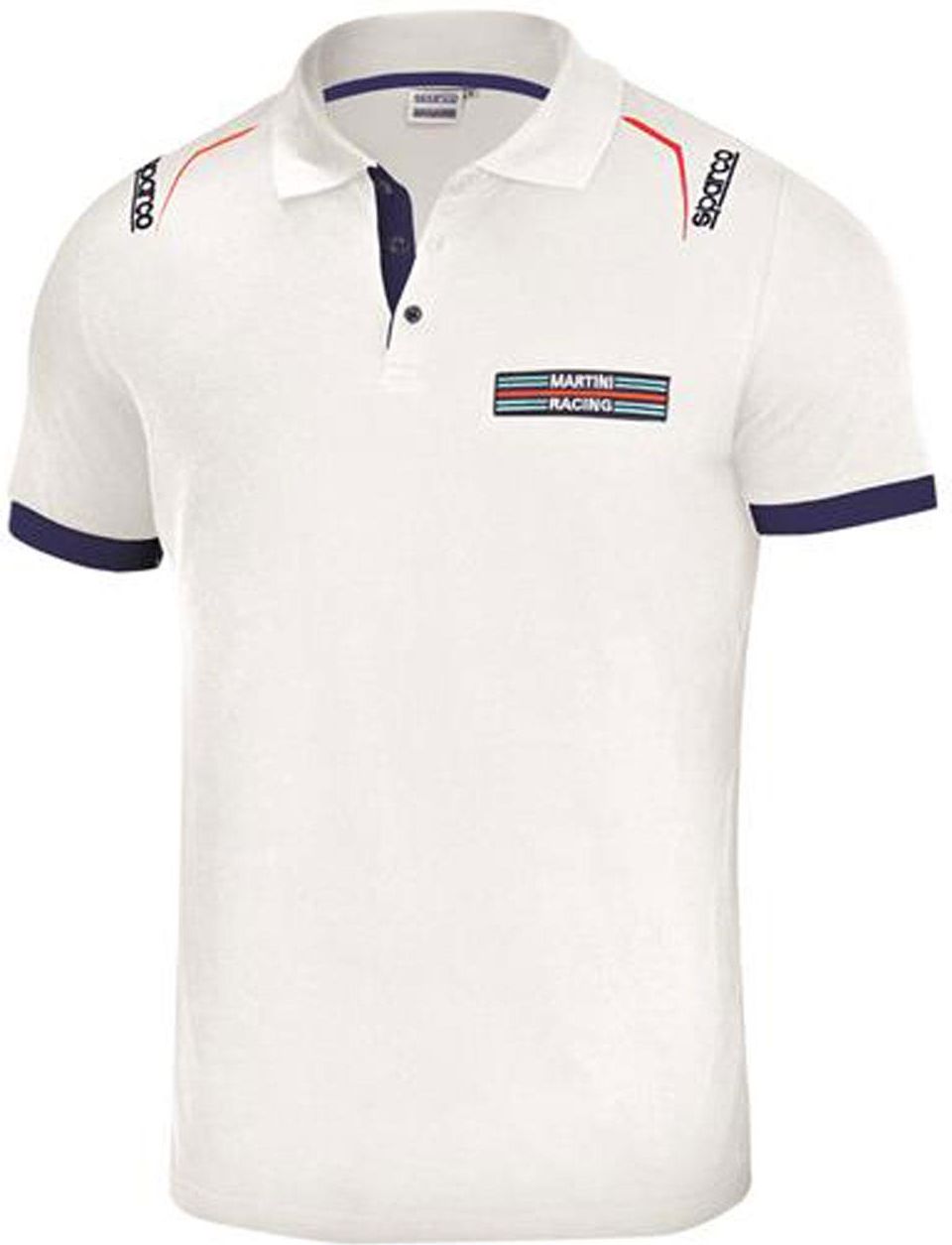 Odzie Motocyklowa Sparco Koszulka Polo M Ska Martini Logo White