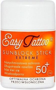 Zdjęcie Easy Tattoo Ochronny Krem Do Opalania Uva 50+ 10G - Chorzów