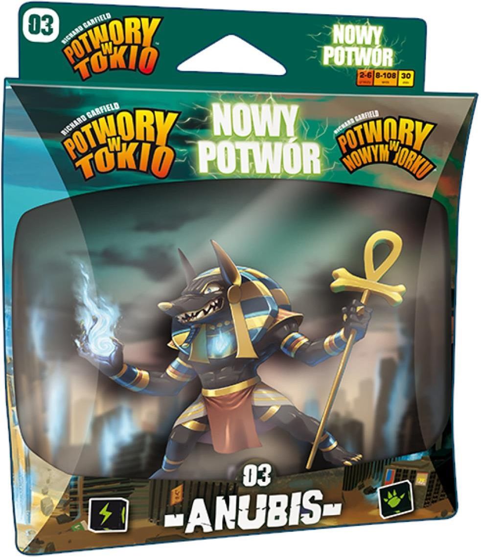 Portal Games Potwory W Tokyo Anubis Gra Planszowa Ceny I Opinie