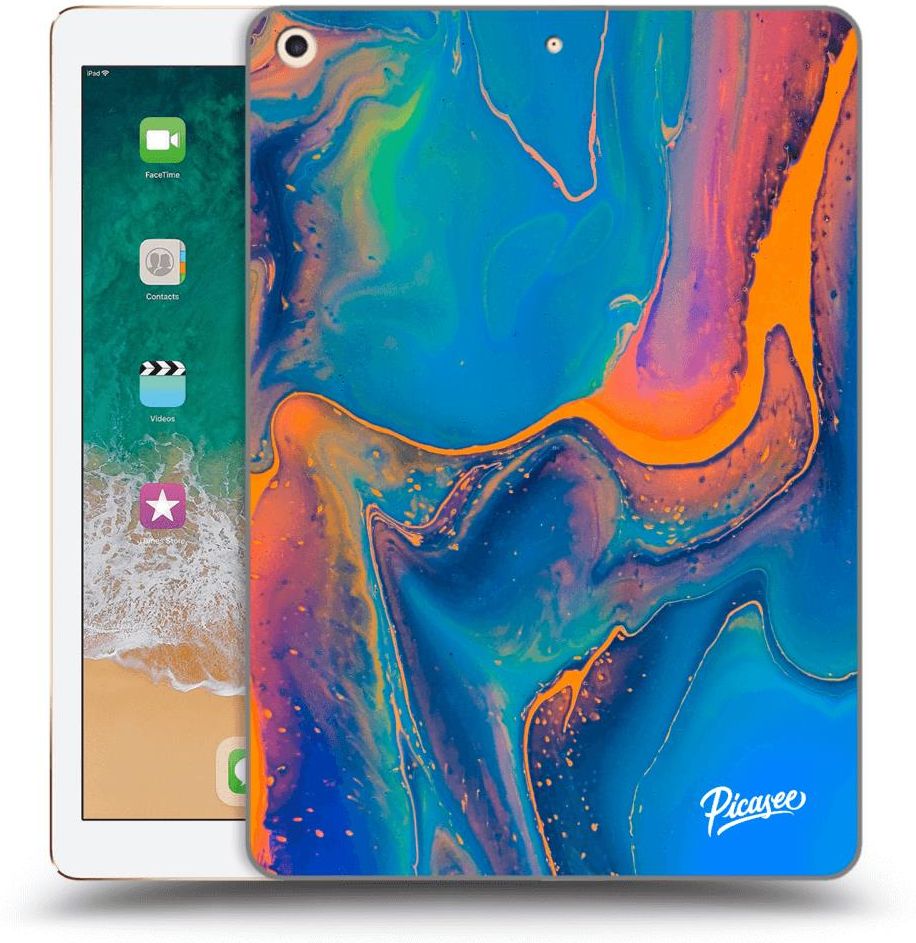 Silikonowe Czarne Etui Na Apple Ipad Gen Rainbow Etui Na