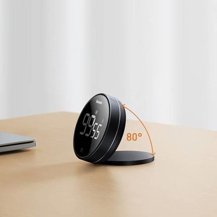 Baseus heyo rotation Pro Stoper minutnik timer cyfrowy magnetyczny LED HD - zdjęcie 2
