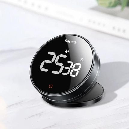 Baseus heyo rotation Pro Stoper minutnik timer cyfrowy magnetyczny LED HD - zdjęcie 6