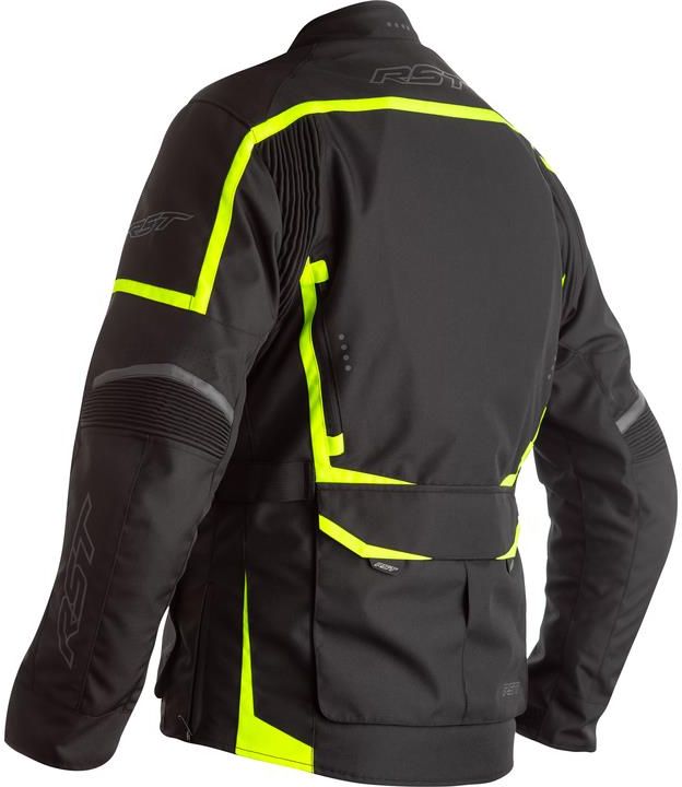 Odzież motocyklowa Rst Kurtka Rst Maverick Ce Black Neon 2361 Czarny