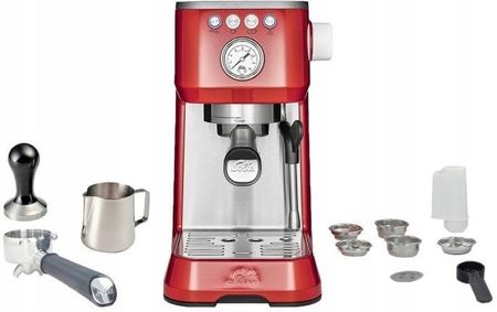 Ekspres SOLIS BARISTA PERFETTA PLUS 1170 98019 CZERWONY - zdjęcie 2