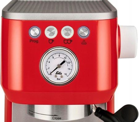 Ekspres SOLIS BARISTA PERFETTA PLUS 1170 98019 CZERWONY - zdjęcie 3