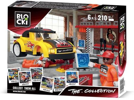Klocki Blocki The Collection Racing Car Service Warsztat - zdjęcie 3