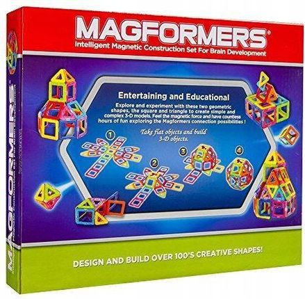 Magformers Klocki Magnetyczne Neodymowe 26 Elementów - zdjęcie 4