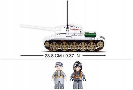 Sluban Klocki Wwii Czołg T-34/85 Wersja Zimowa 518El. - zdjęcie 5