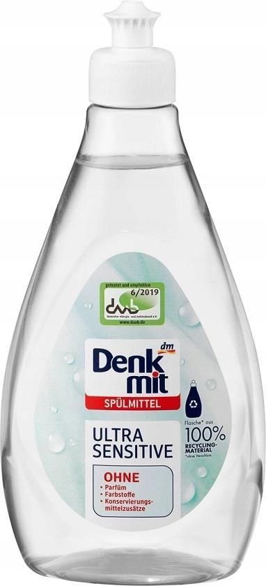 Denkmit Ultra Sensitive P Yn Do Mycia Naczy Ml Opinie I