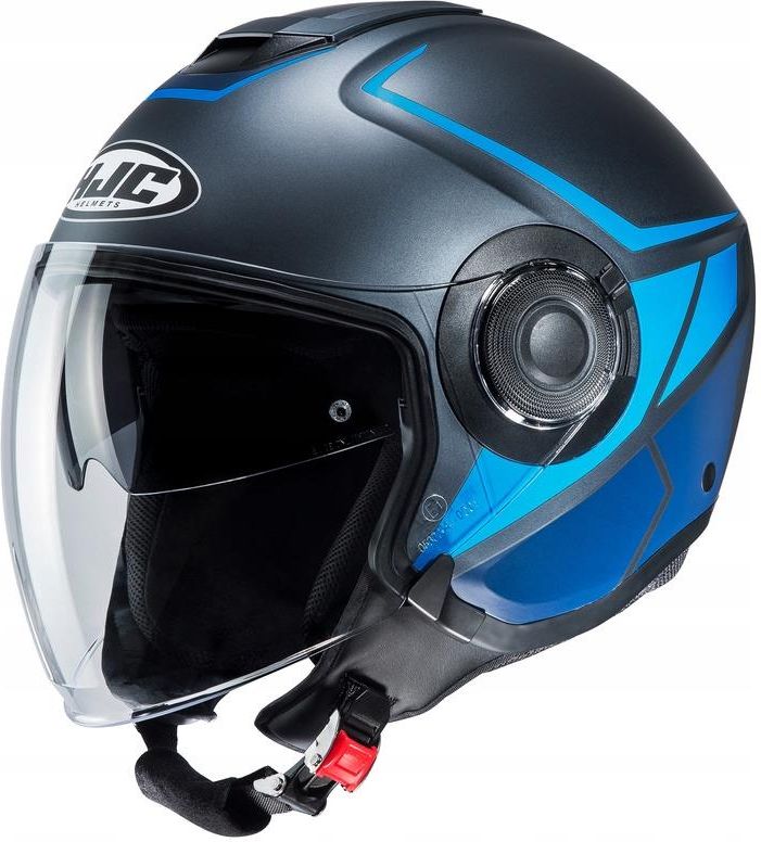 Kask Motocyklowy Hjc I40 Camet Blue Black Opinie I Ceny Na Ceneo Pl