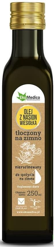 Ekamedica Olej z Wiesiołka z Witaminą E 250ml Ceny i opinie Ceneo pl