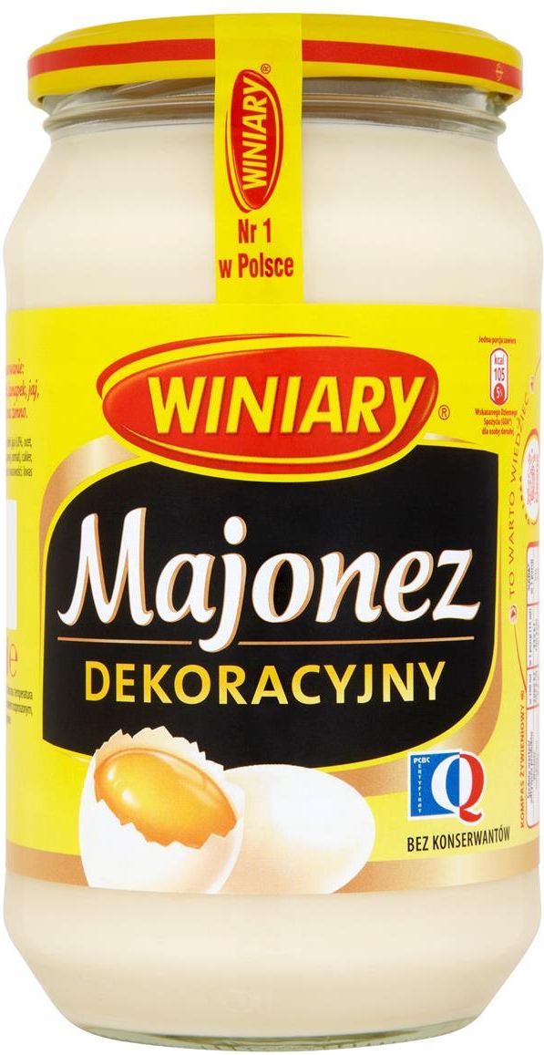 Winiary Majonez Dekoracyjny 700Ml Ceny I Opinie Ceneo Pl