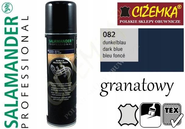 Salamander Spray Farba Pasta Zamsz Nubuk Granatowy Opinie I