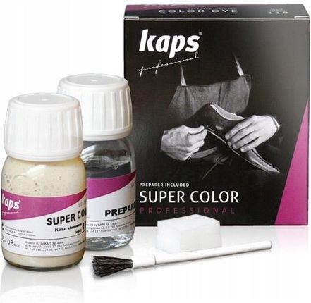 Kaps FARBA DO SKÓR NATURALNYCH +PREPARAT PRZYGOTOWUJĄCY - zdjęcie 3