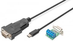 Zdjęcie Digitus Kabel Adapter Usb 2.0 Highspeed Typ C/Rs485 M/M Czarny 1M (Da70168) - Warszawa