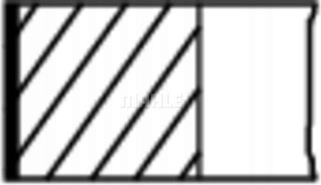 Mahle Pierścienie Tłokowe 081 Rs 00109 0N0 081Rs001090N0 - zdjęcie 4