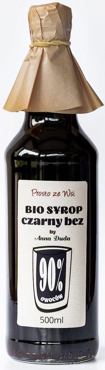 Prosto Ze Wsi Syrop Z Czarnego Bzu Bio 500ml Ceny I Opinie Ceneo Pl