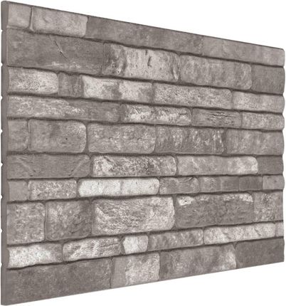 vidaXL Lumarko Panele Ścienne 3D, Wzór Ciemnoszarej Cegły, 10 Szt,, Eps - zdjęcie 6