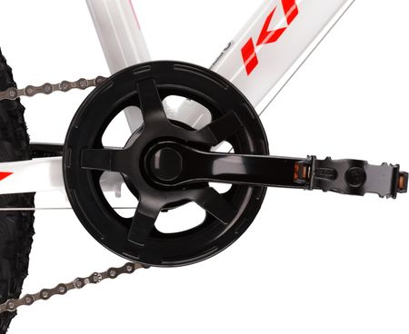 Kross Lea Mini 2.0 Biały Czerwony Różowy Połysk 20 2022 - zdjęcie 4