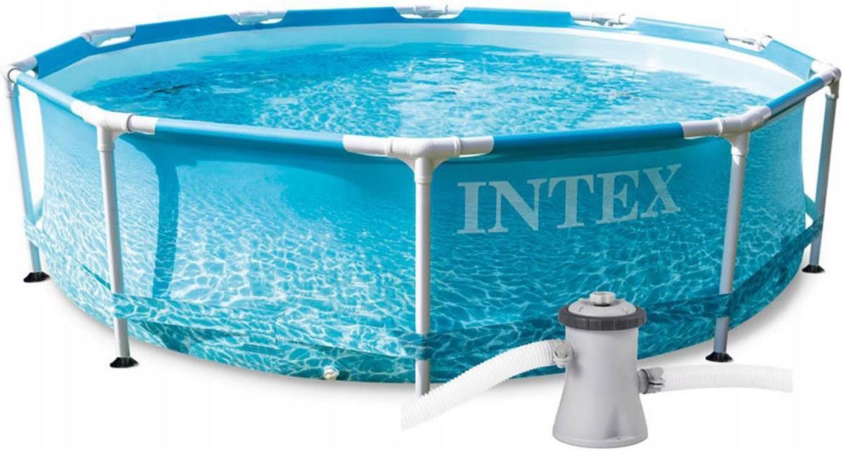 Intex Basen Beachside Metal Frame Mx M Gn Ceny I Opinie