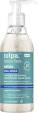 Zdjęcie Tołpa tołpa. Max efekt musujący żel-peeling z kamforą do mycia twarzy 195 ml - Czarne