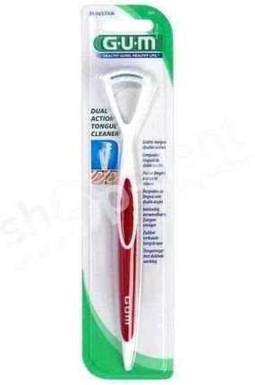 GUM Szczoteczka do języka ze skrobaczką - zdjęcie 2