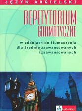 Ksi Ka J Zyk Angielski Repetytorium Gramatyczne W Zadaniach Do