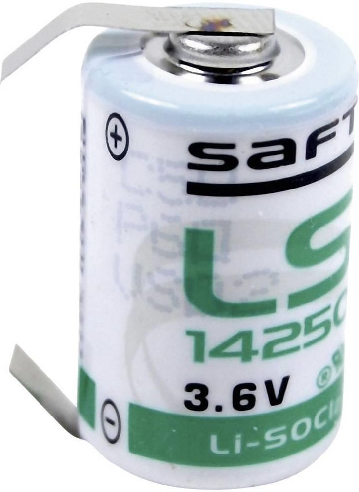 Saft Bateria 1 2 Aa Ls14250Clg 36 V 1200 Mah Litowe U Końcówka Do