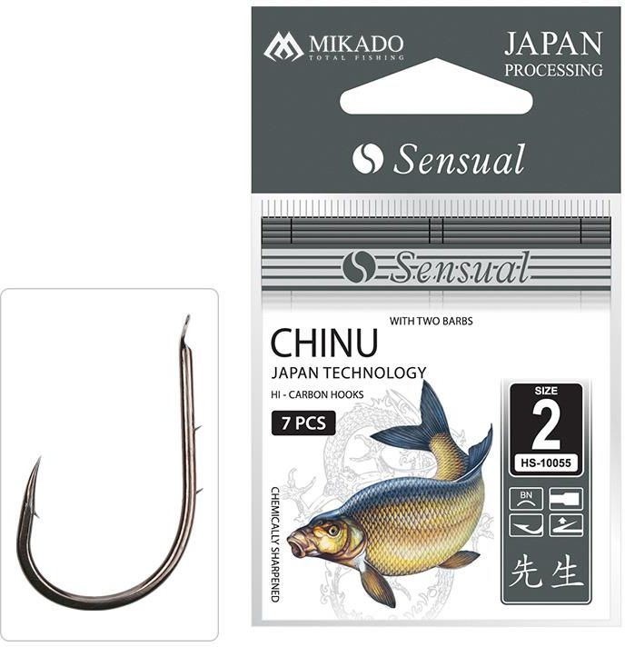 Mikado Total Fishing HACZYK MIKADO SENSUAL CHINU Z ZADZIORAMI 10 BN