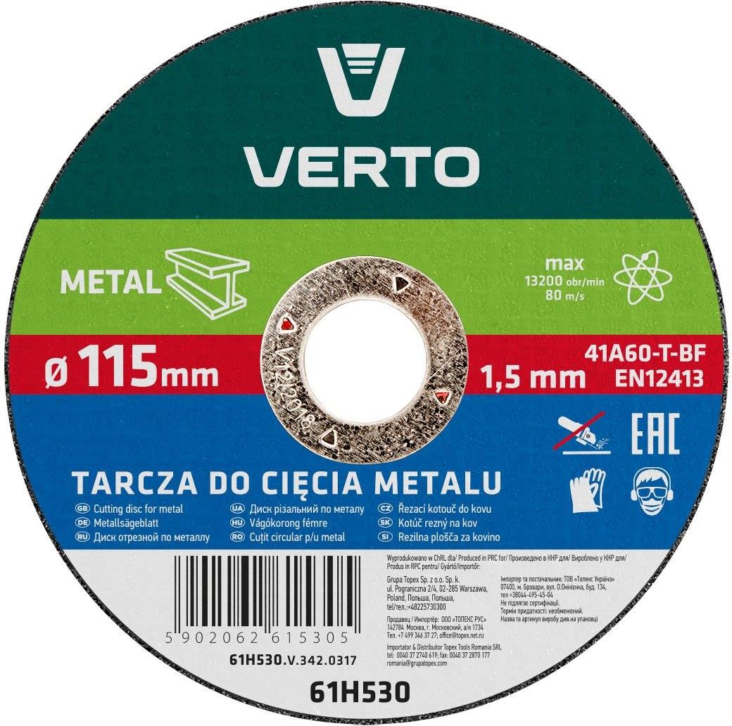 Tarcza Tn Ca Verto Tarcza Tn Ca Do Metalu X Mm Top H