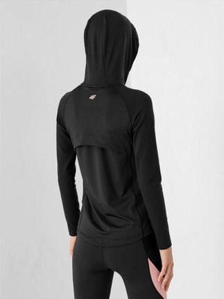 BLUZA DAMSKA TRENINGOWA 4F Z KAPTUREM KIESZEŃ XS - zdjęcie 4