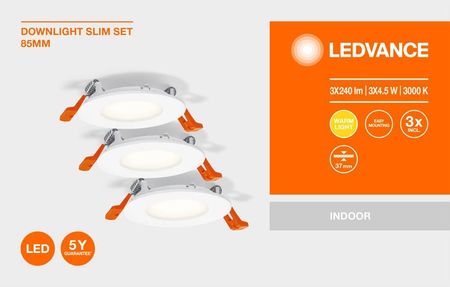 Ledvance Oprawa LED 4058075629387 4.50 W biały - zdjęcie 2
