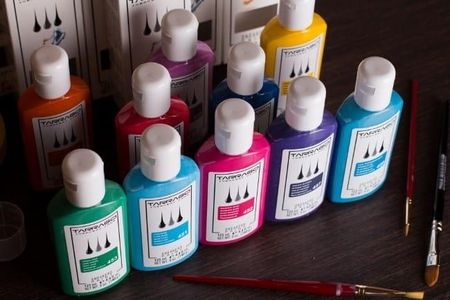 Tarrago Farba Do Skór I Syntetyków Mixing 125Ml 451 Baza Cyjan - zdjęcie 3