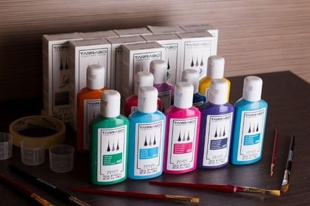 Tarrago Farba Do Skór I Syntetyków Mixing 125Ml 451 Baza Cyjan - zdjęcie 2