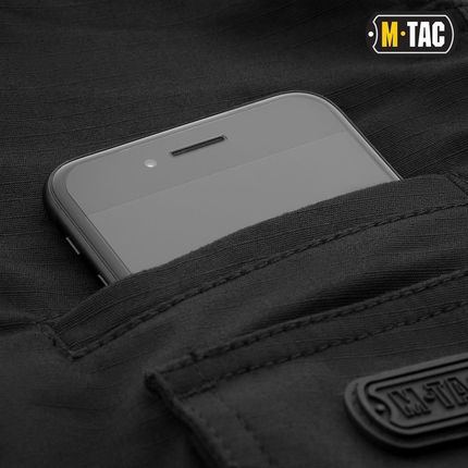 M Tac Spodnie Taktyczne Aggressor Gen.Ii Flex Ripstop Czarne 20058002 - zdjęcie 4
