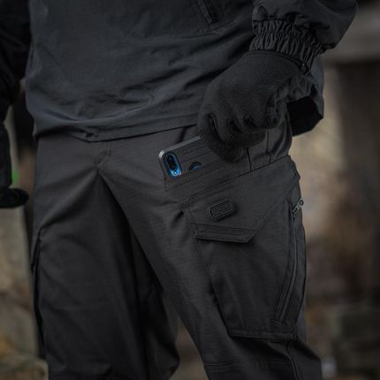 M Tac Spodnie Taktyczne Aggressor Gen.Ii Flex Ripstop Czarne 20058002 - zdjęcie 6