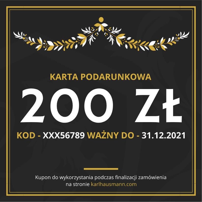 Karta Podarunkowa O Wartości 200 Zł Ceny i opinie Ceneo pl