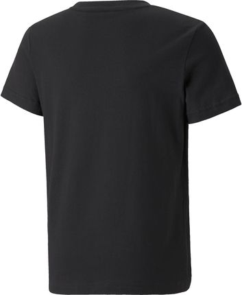 Koszulka chłopięca Puma Core czarna 84759401 - zdjęcie 2