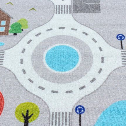 Dywan Dziecięcy Guma Miasto Ulice Play 120X170 - zdjęcie 3