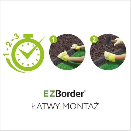 Multyhome E-floor Obrzeże 9cm Bricks Szary Szary srebrny 2x120cm (EU5000165) - zdjęcie 2