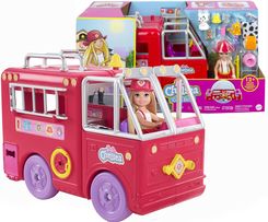 Zdjęcie Barbie Chelsea Wóz strażacki + lalka HCK73 - Piła